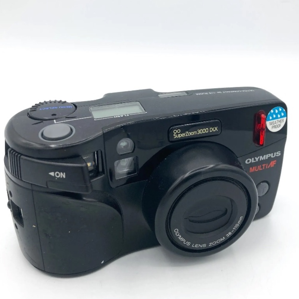 Olympus super zoom 3000 dlx 35mm film camera - Picture 2 of 7